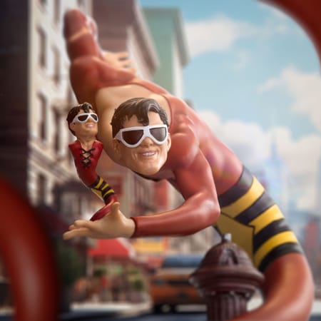 Iron Studios - Art Scale 1/10 - DC Comics Series 9 - Plastic Man Statue 16cm - flash vidéo