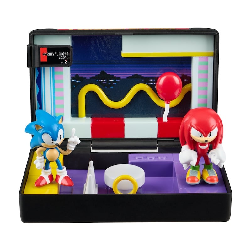 Console Heroes - Mega Drive - Sonic the Hedgehog 3 (Carnival Night Zone) Diorama 7cm