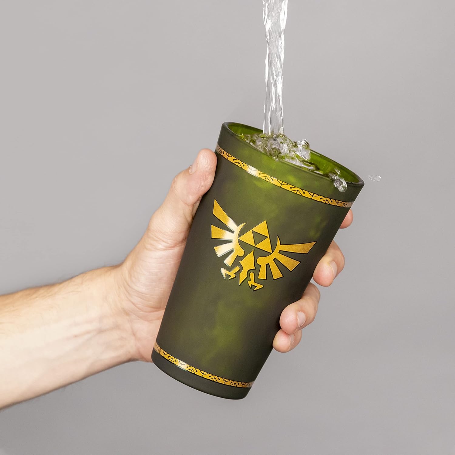 The Legend of Zelda - Verre Ecusson Hyrule - flash vidéo