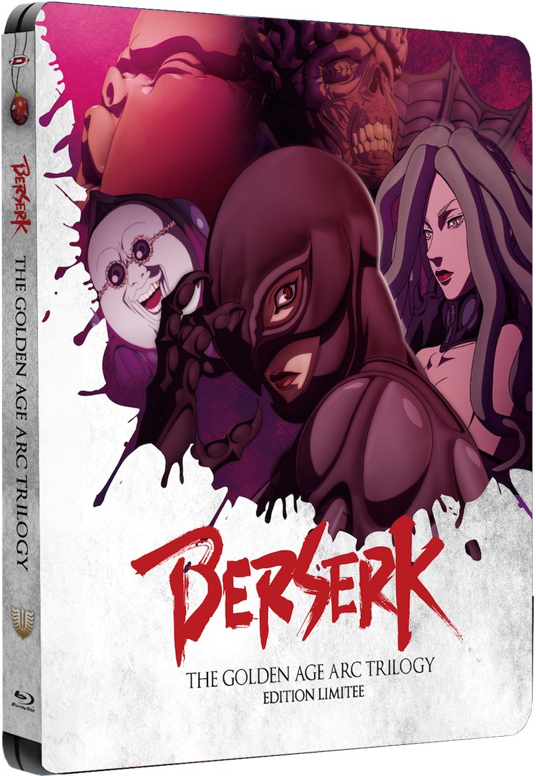 Berserk : l'Âge d'or - 3 films - édition Steelbook - Blu-ray