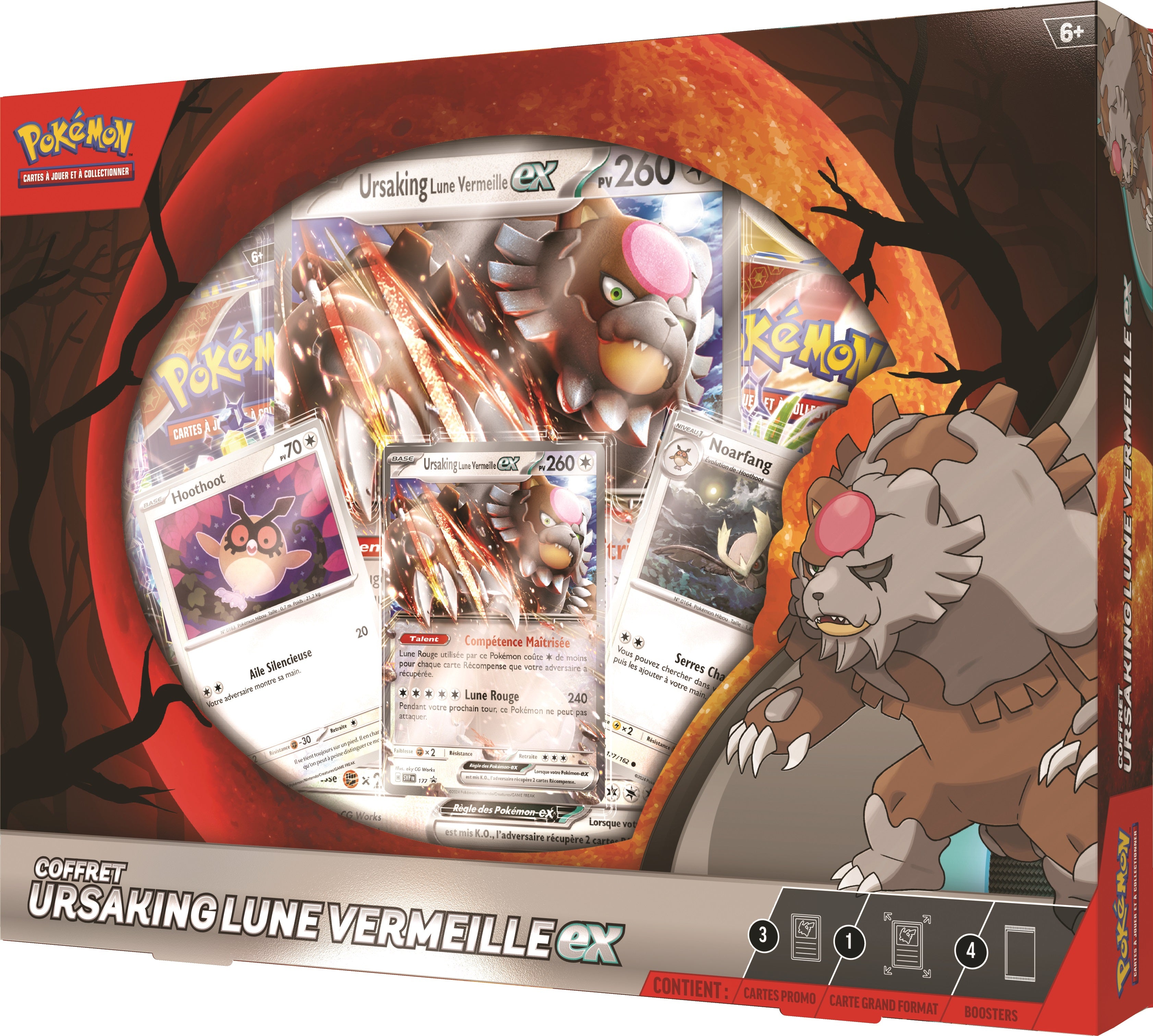 Pokémon JCC : Coffret Ursaking Lune Vermeille-ex - flash vidéo