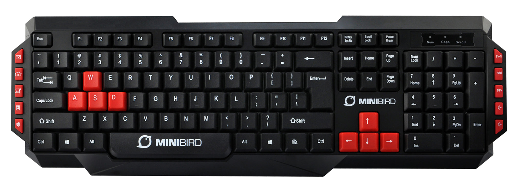 MiniBird Gonolek Wired Keyboard Qwerty UK