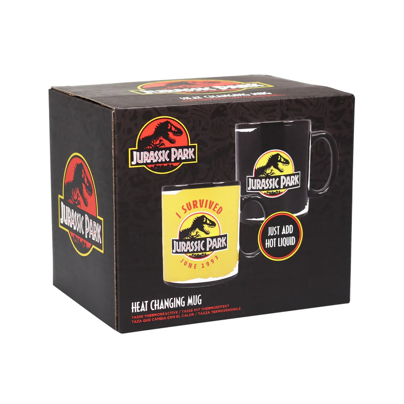 Jurassic Park - Mug thermoréactif Logo de Jurassic Park 400ml