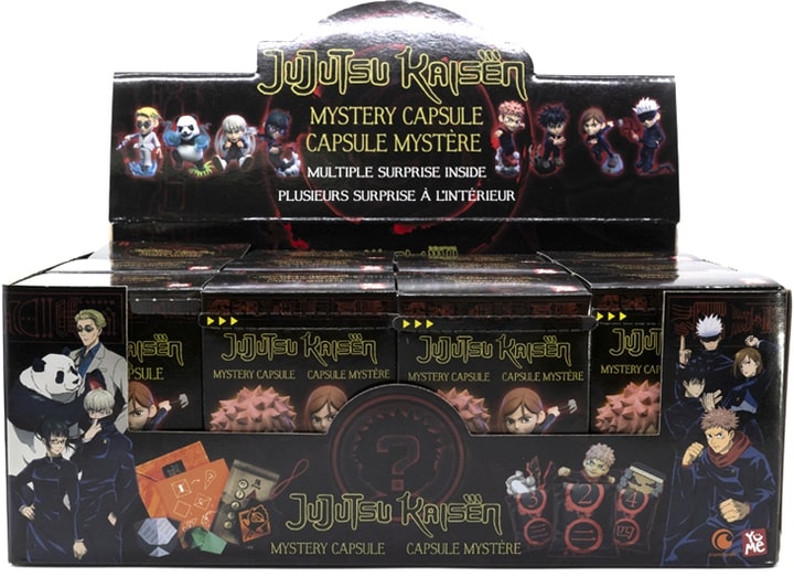 YuMe Mystery Capsule - Display de figurines Jujutsu Kaisen (12 unités)