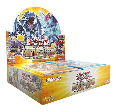 Yu-Gi-Oh! TCG - Battles of Legend: Monster Mayhem Booster Pack Display (24 Boosters)