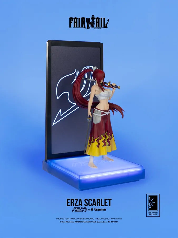 Tsume Art - NEON by Tsume - Fairy Tail - Erza Scarlet Statue 25cm