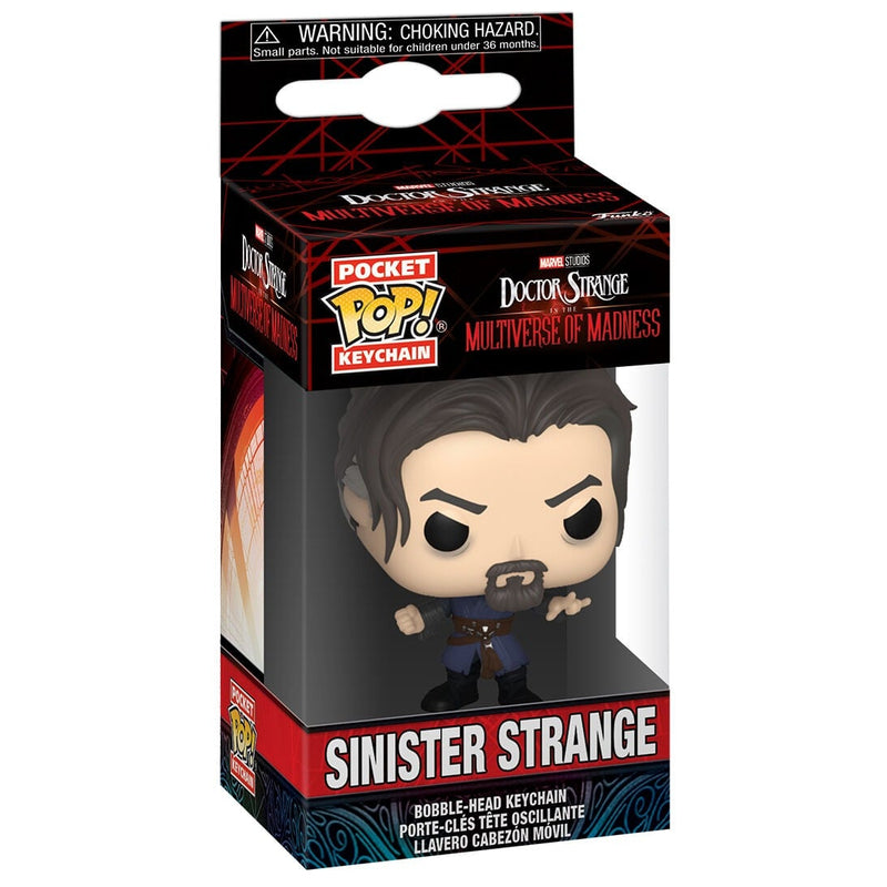 Funko Pop! Keychain: Doctor Strange in the Multiverse of Madness - Sinister Strange ENG Merchandising