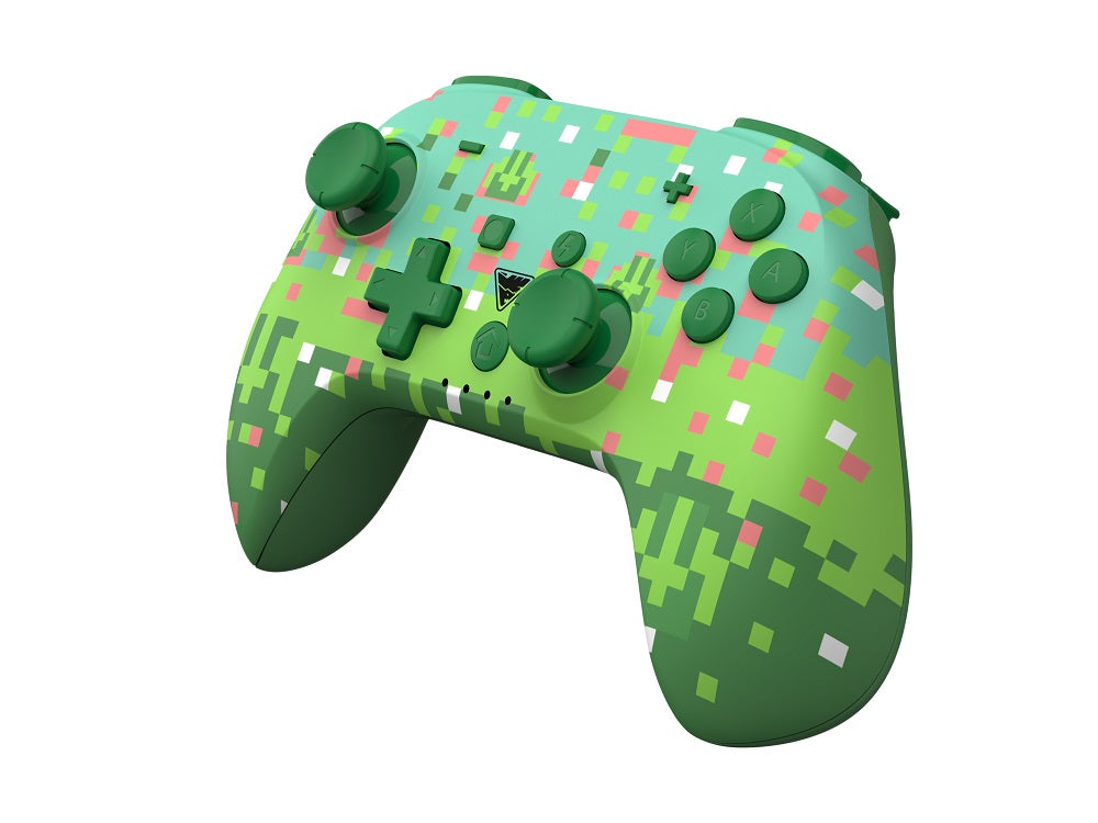 DragonShock - Manette compacte sans fil Bluetooth PopTop Cube Verte pour Switch et Switch OLED