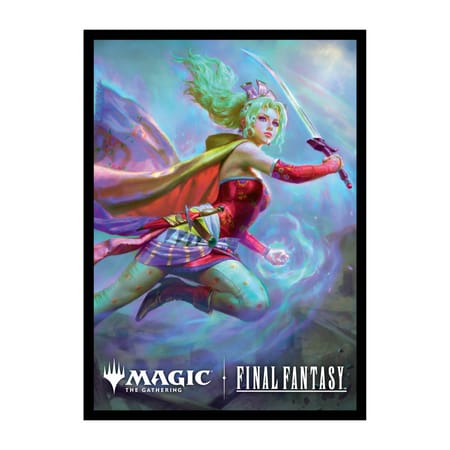 Ultra Pro - Magic: The Gathering - Universes Beyond: Final Fantasy - Sachet de 100 protèges cartes standard Terra, Herald of Hope (63 x 89 mm)