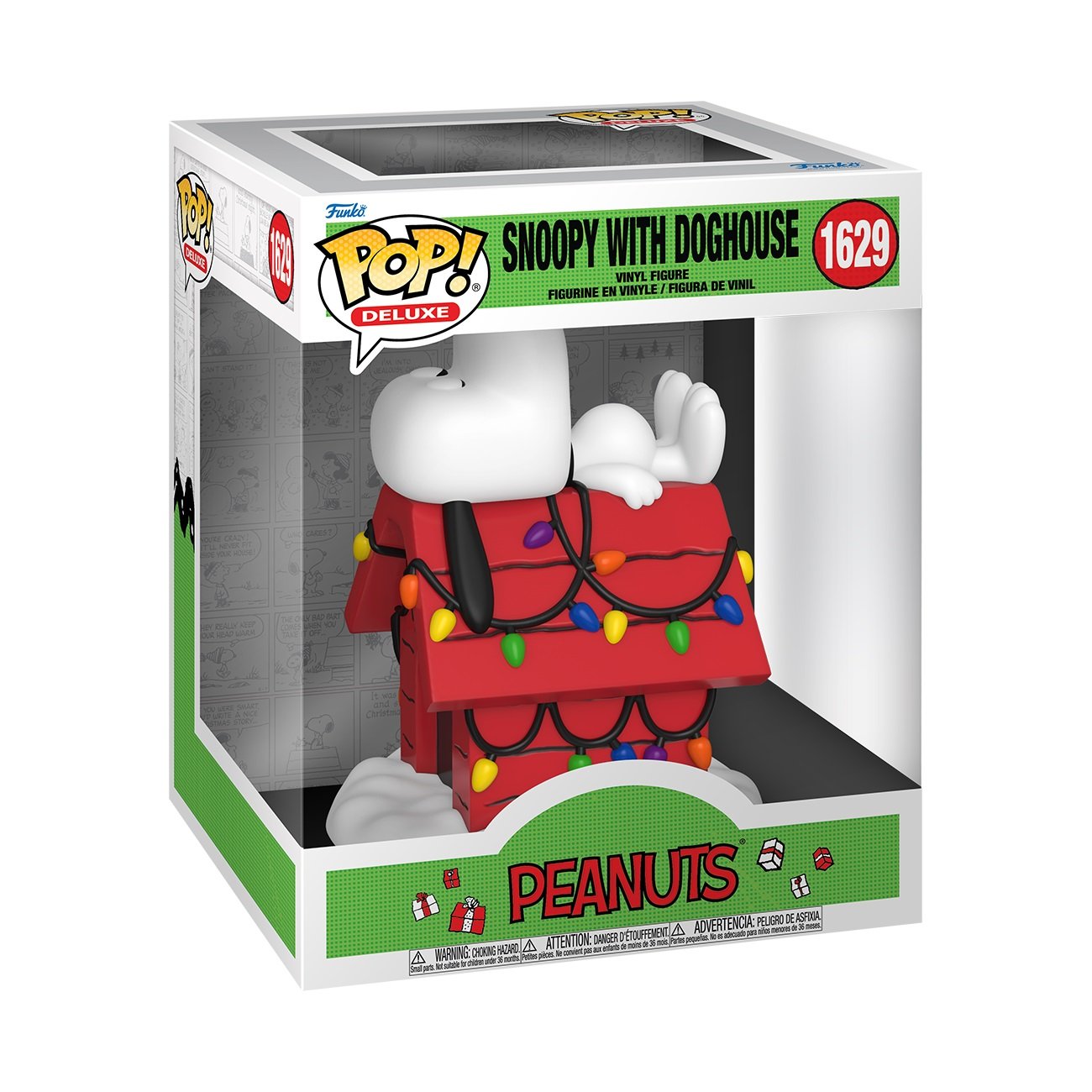 Funko Pop! Deluxe: A Charlie Brown Christmas - Snoopy & Doghouse - flash vidéo