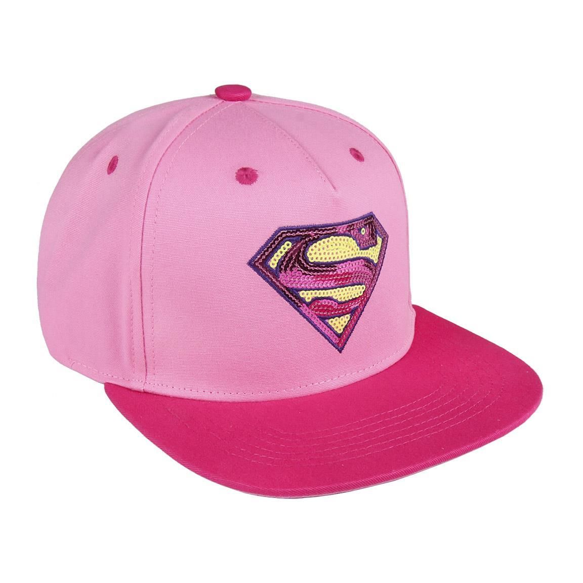 DC Comics - Sequin Superman Logo Snapback Cap - flash vidéo