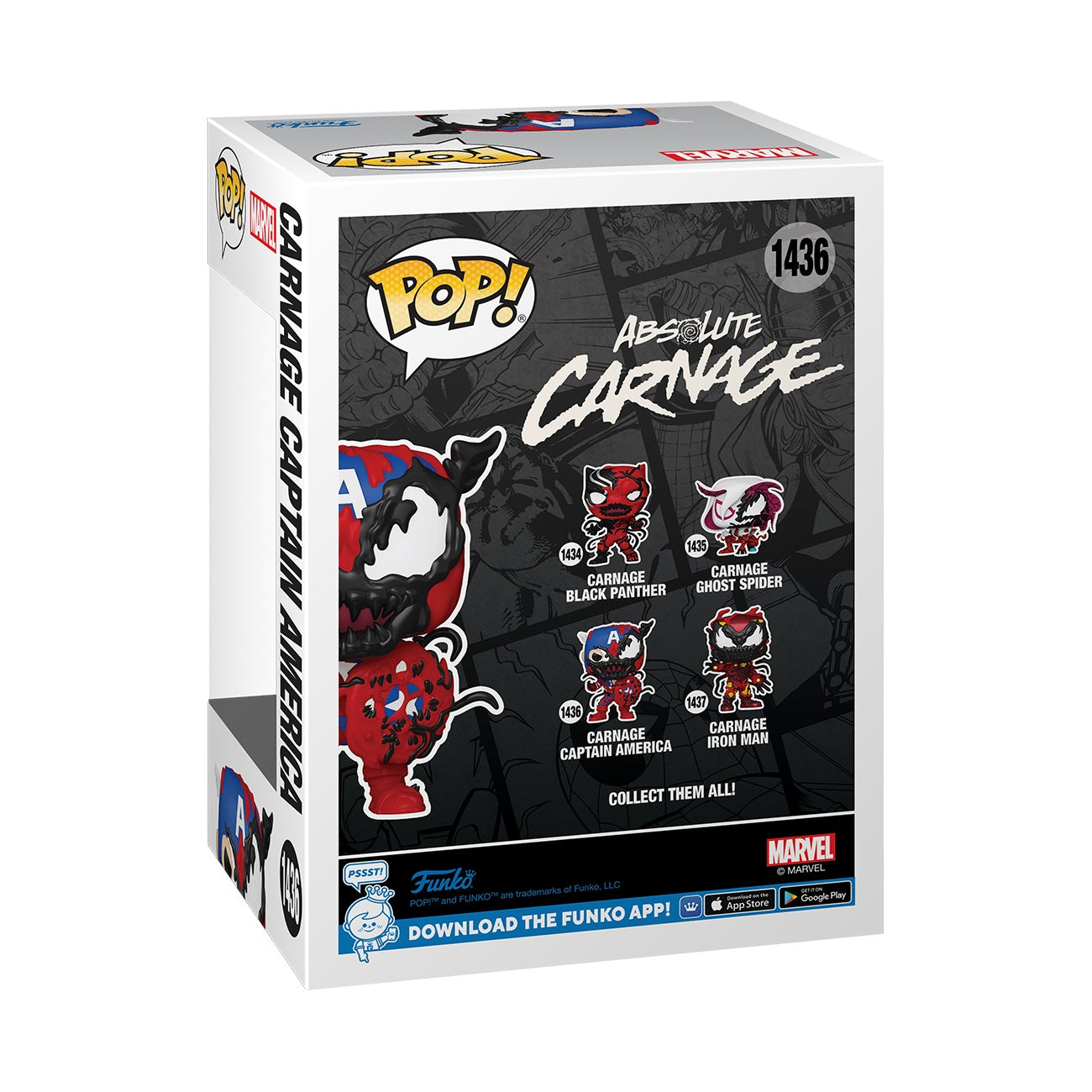 Funko Pop! Marvel: Carnageized - Captain America - flash vidéo