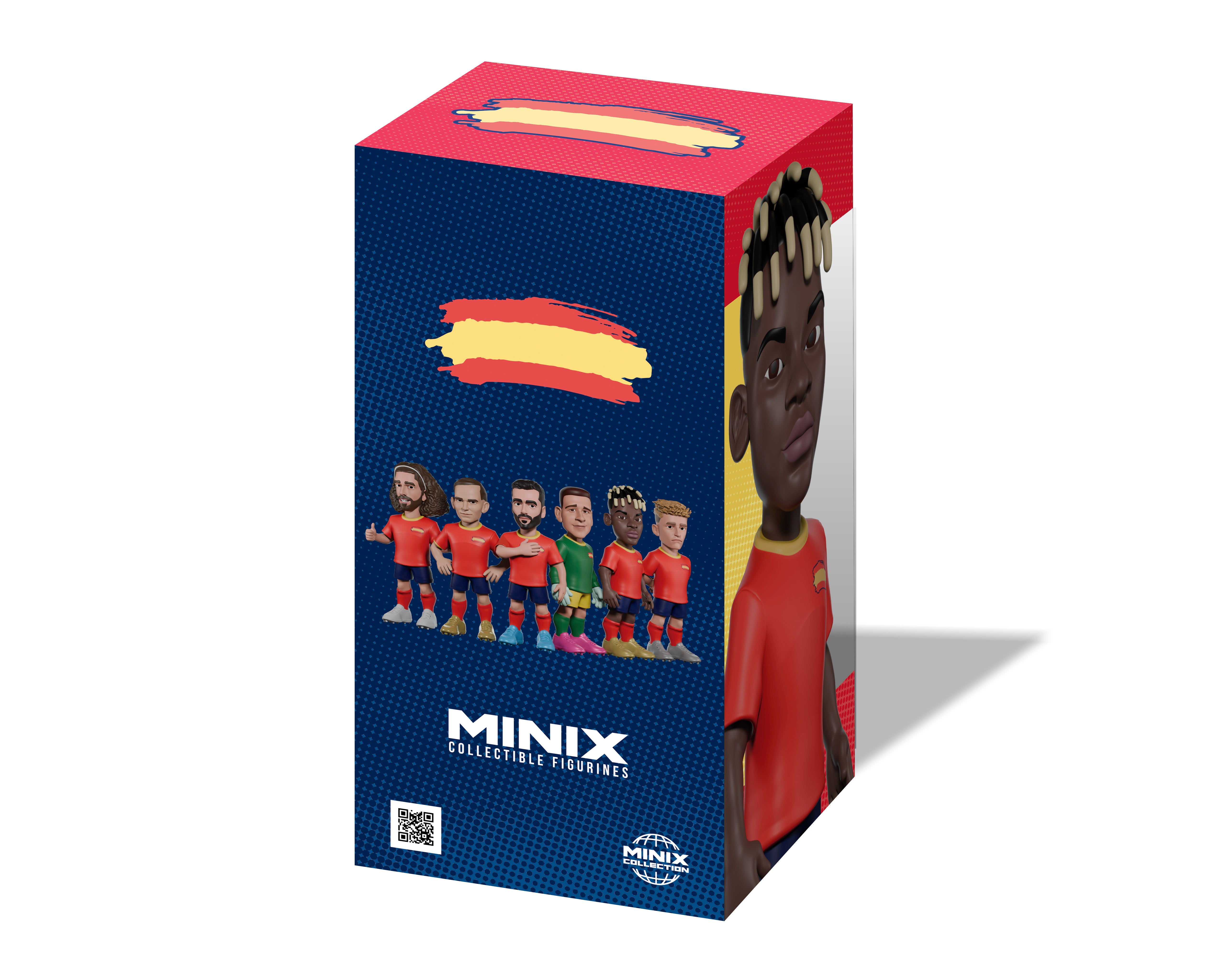 Minix - Football Stars - Coupe du Monde #129 - Espagne - Williams - Figurine PVC 12 cm