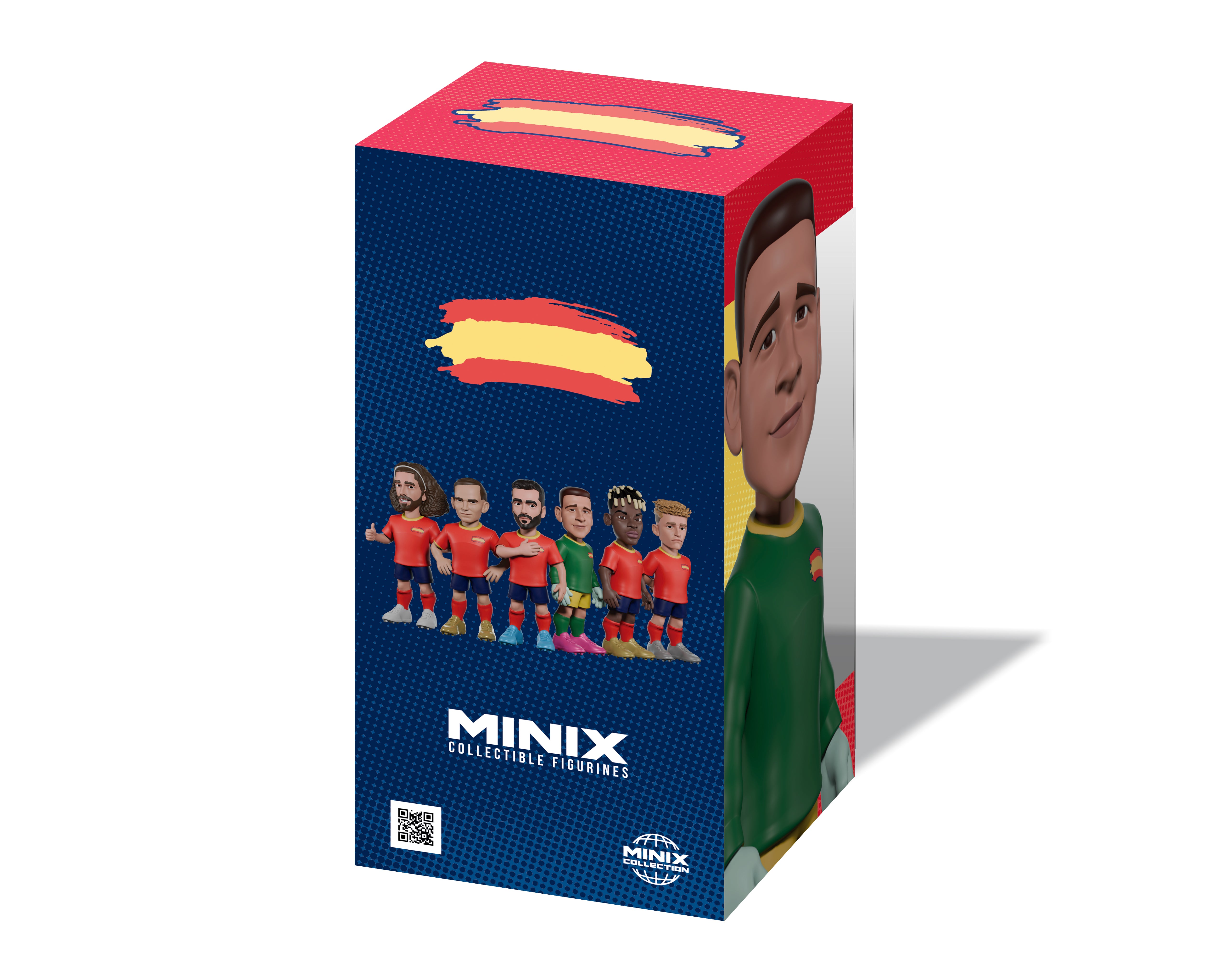 Minix - Football Stars - Coupe du Monde #135 - Espagne - Simon - Figurine PVC 12 cm
