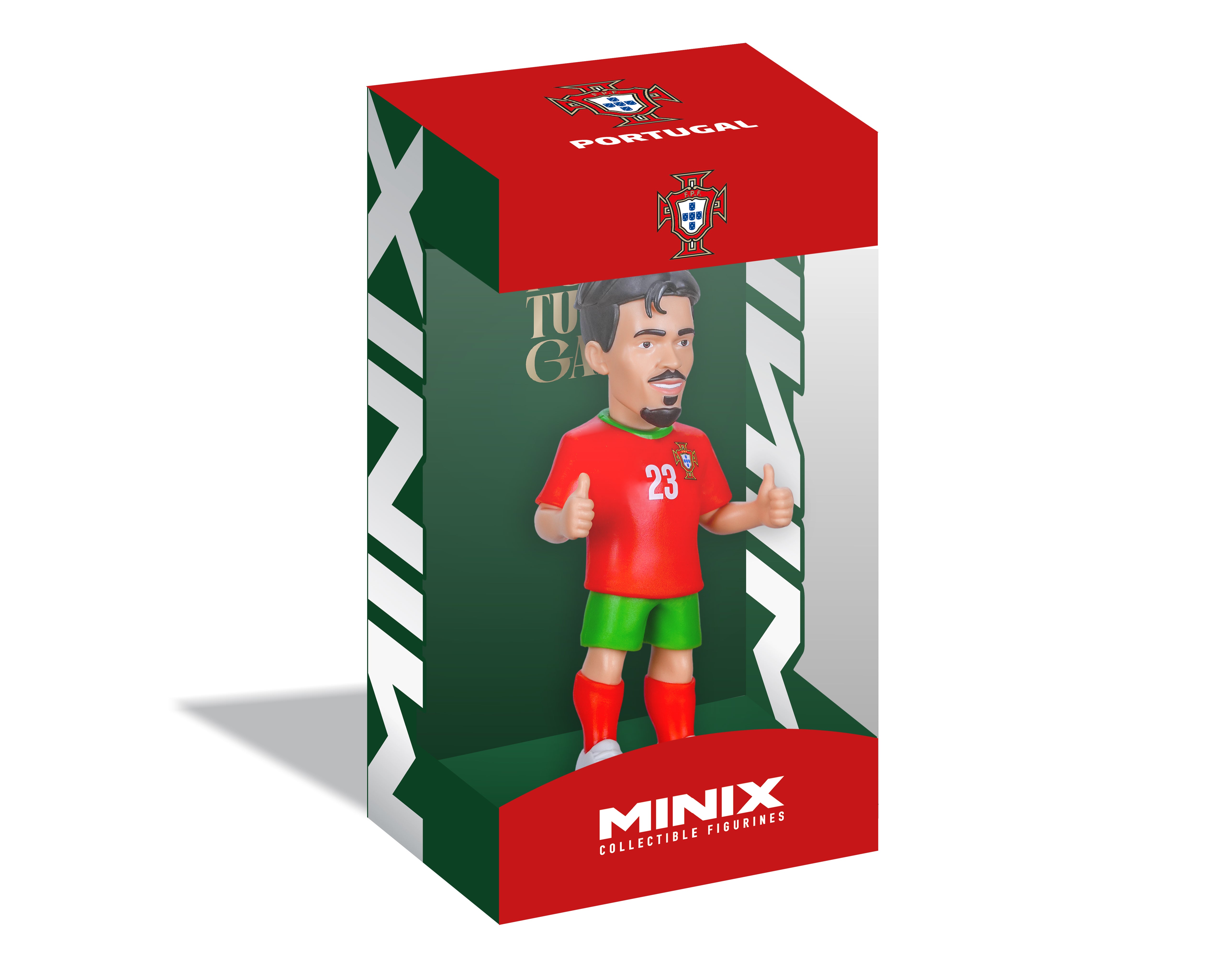 Minix - Football Stars - Coupe du Monde #136 - Portugal - Vitinha - Figurine PVC 12 cm