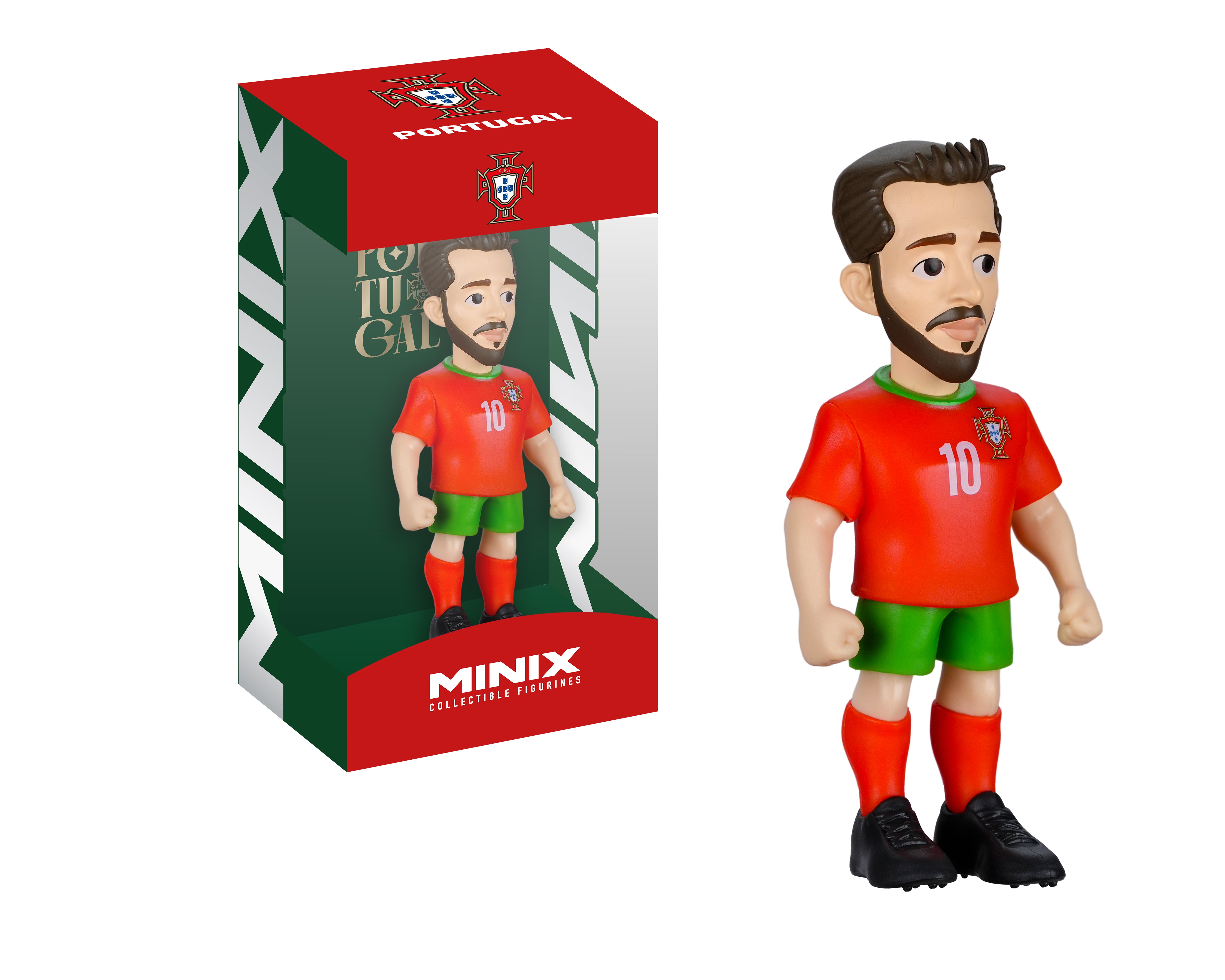 Minix - Football Stars - Coupe du Monde #137 - Portugal - Silva - Figurine PVC 12 cm