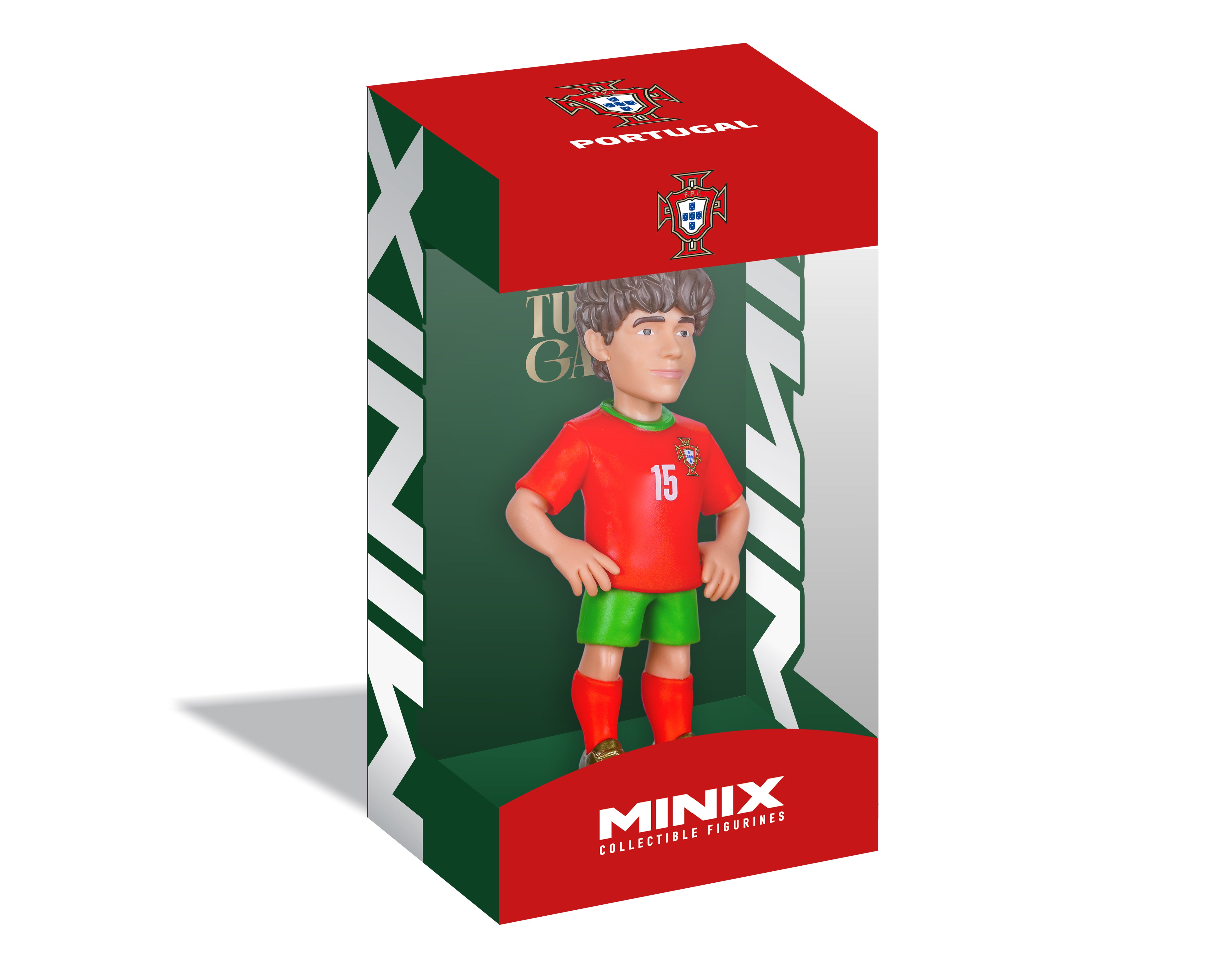 Minix - Football Stars - Coupe du Monde #138 - Portugal - Neves - Figurine PVC 12 cm