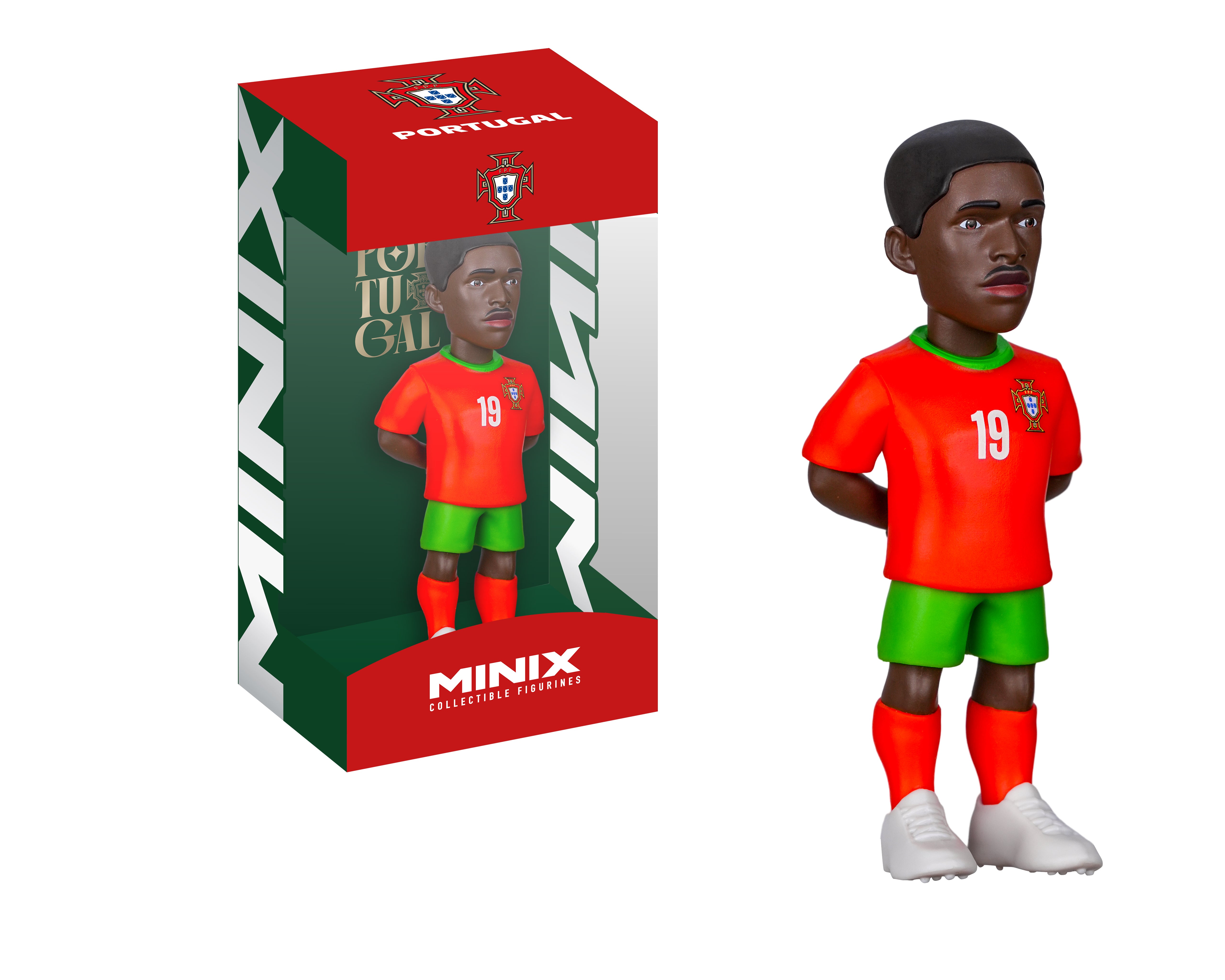 Minix - Football Stars - Coupe du Monde #140 - Portugal - Mendes - Figurine PVC 12 cm