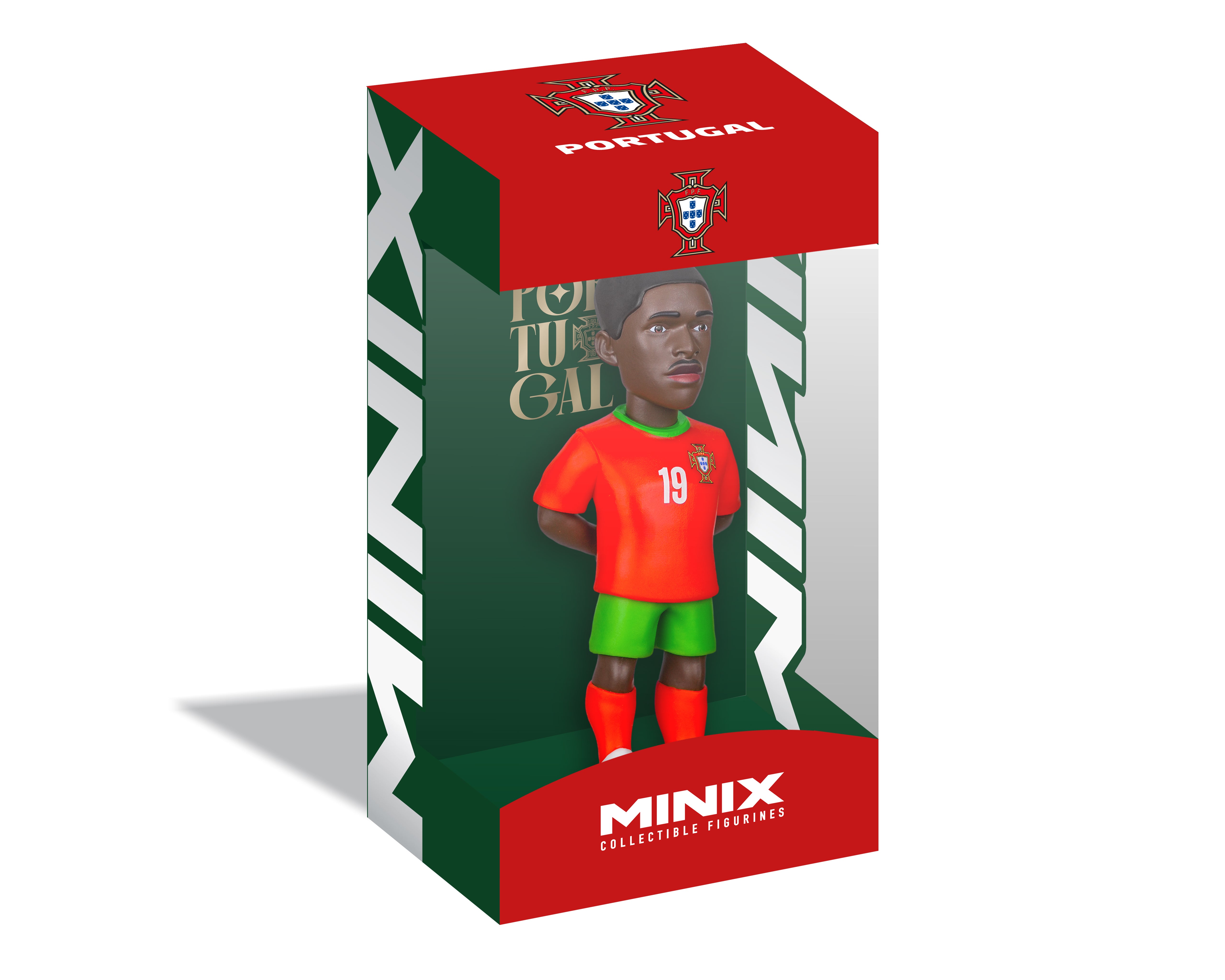 Minix - Football Stars - Coupe du Monde #140 - Portugal - Mendes - Figurine PVC 12 cm