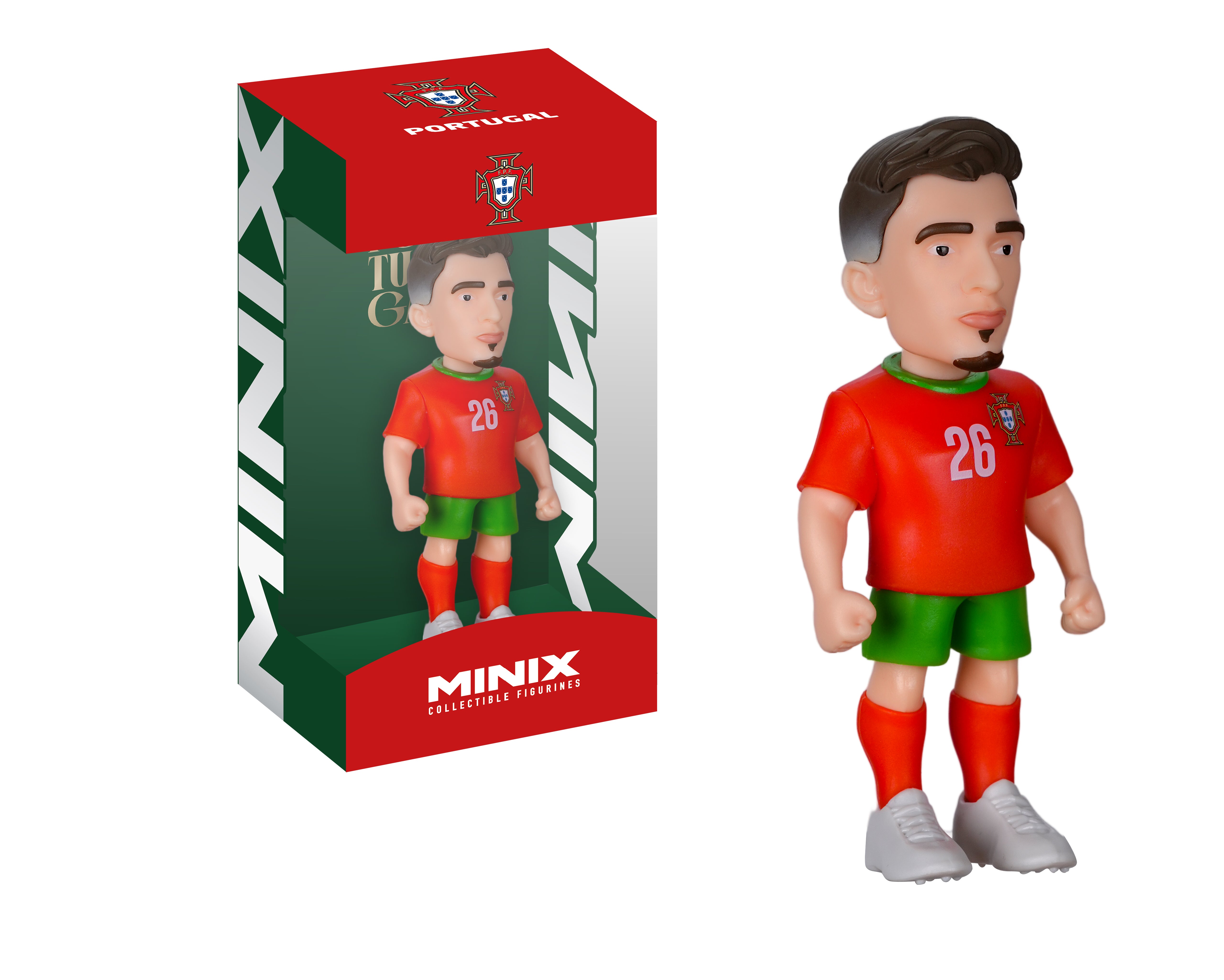 Minix - Football Stars - Coupe du Monde #141 - Portugal - Conceicao - Figurine PVC 12 cm