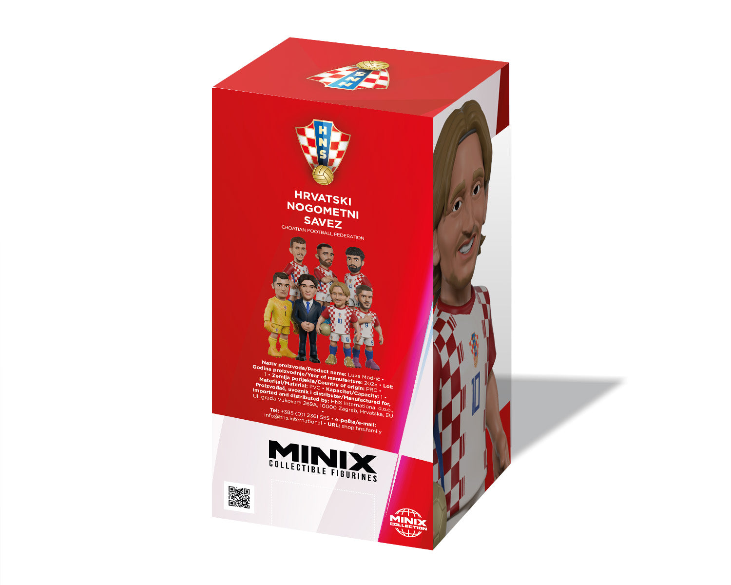 Minix - Football Stars - Coupe du Monde #149 - Croatie - Modrić - Figurine PVC 12 cm