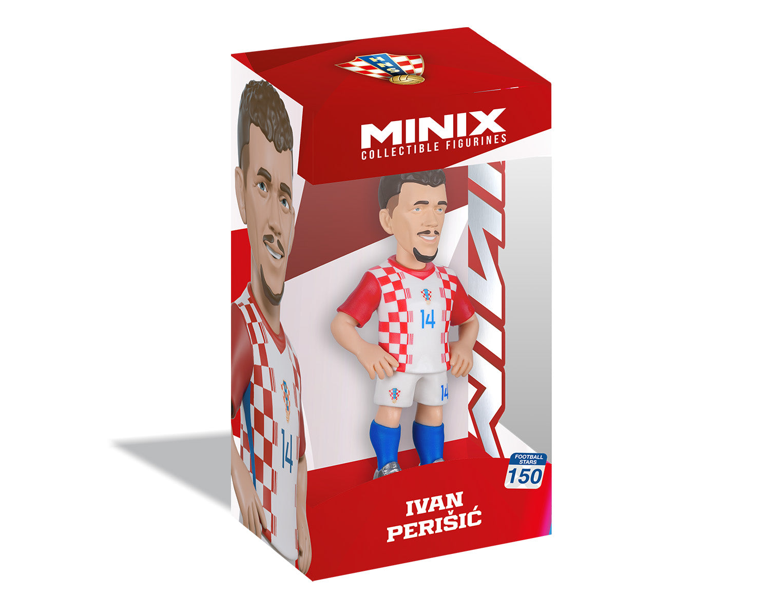 Minix - Football Stars - Coupe du Monde #150 - Croatie - Perišić - Figurine PVC 12 cm