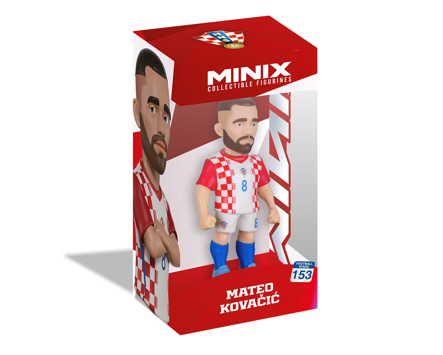Minix - Football Stars - Coupe du Monde #153 - Croatie - Kovačić - Figurine PVC 12 cm