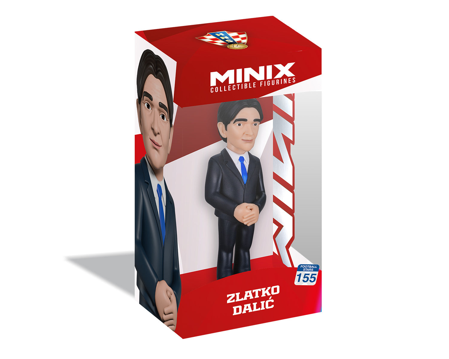 Minix - Football Stars - Coupe du Monde #155 - Croatie - Dalić - Figurine PVC 12 cm