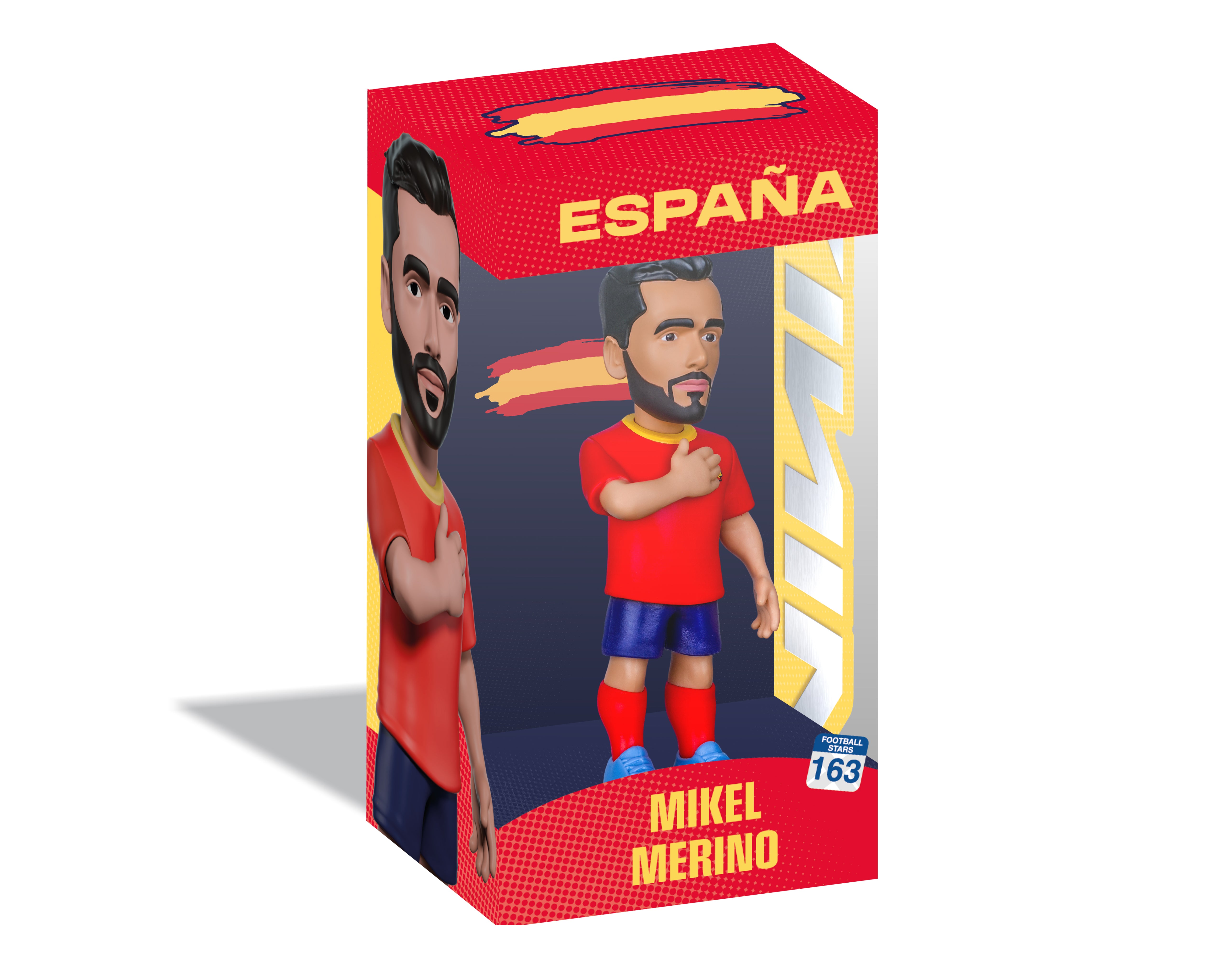 Minix - Football Stars - Coupe du Monde - Espagne - Merino - Figurine PVC 7 cm