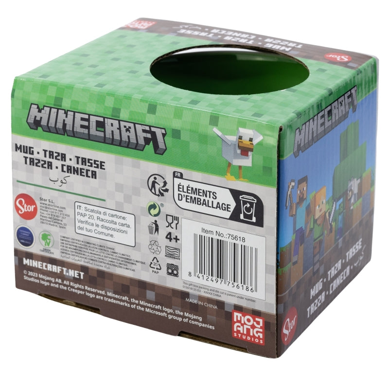 Minecraft - Tasse Elite en céramique Visages des personnages - 380ml