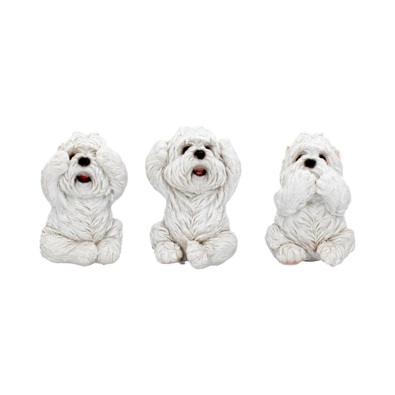 Three Wise Westies 8cm