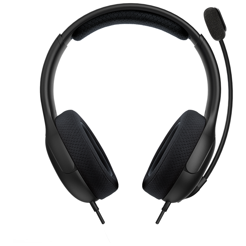 PDP - Casque de jeu stéréo filaire Airlite Noir pour PS5, PS4 et Windows 10/11