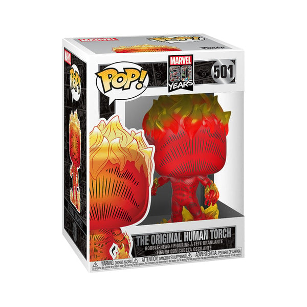 Funko POP! Marvel 80th Anniversary First Appearance Human Torch ENG Merchandising - flash vidéo