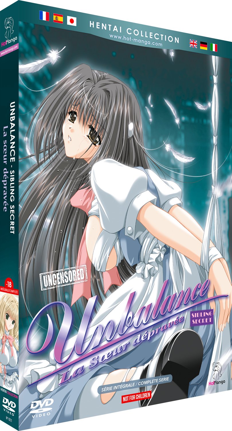 Unbalance - Sibling Secret (La soeur dépravée) - Intégrale (Hentai) - DVD