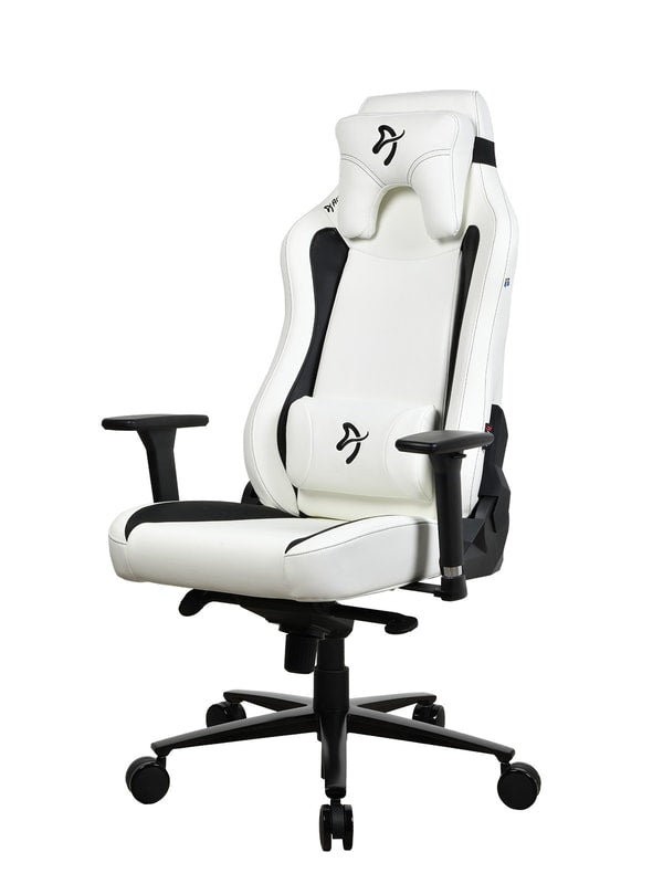 Arozzi Vernazza - Chaise Gaming en PU souple - Blanc - flash vidéo
