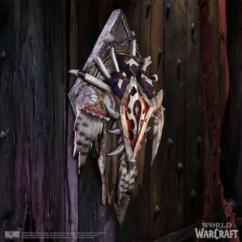 Nemesis Now - World of Warcraft - Plaque Murale Horde 30cm - flash vidéo