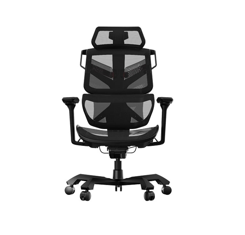 TGIF Gaming - Chaise de bureau ergonomique avec accoudoir 3D ACE Game Noire