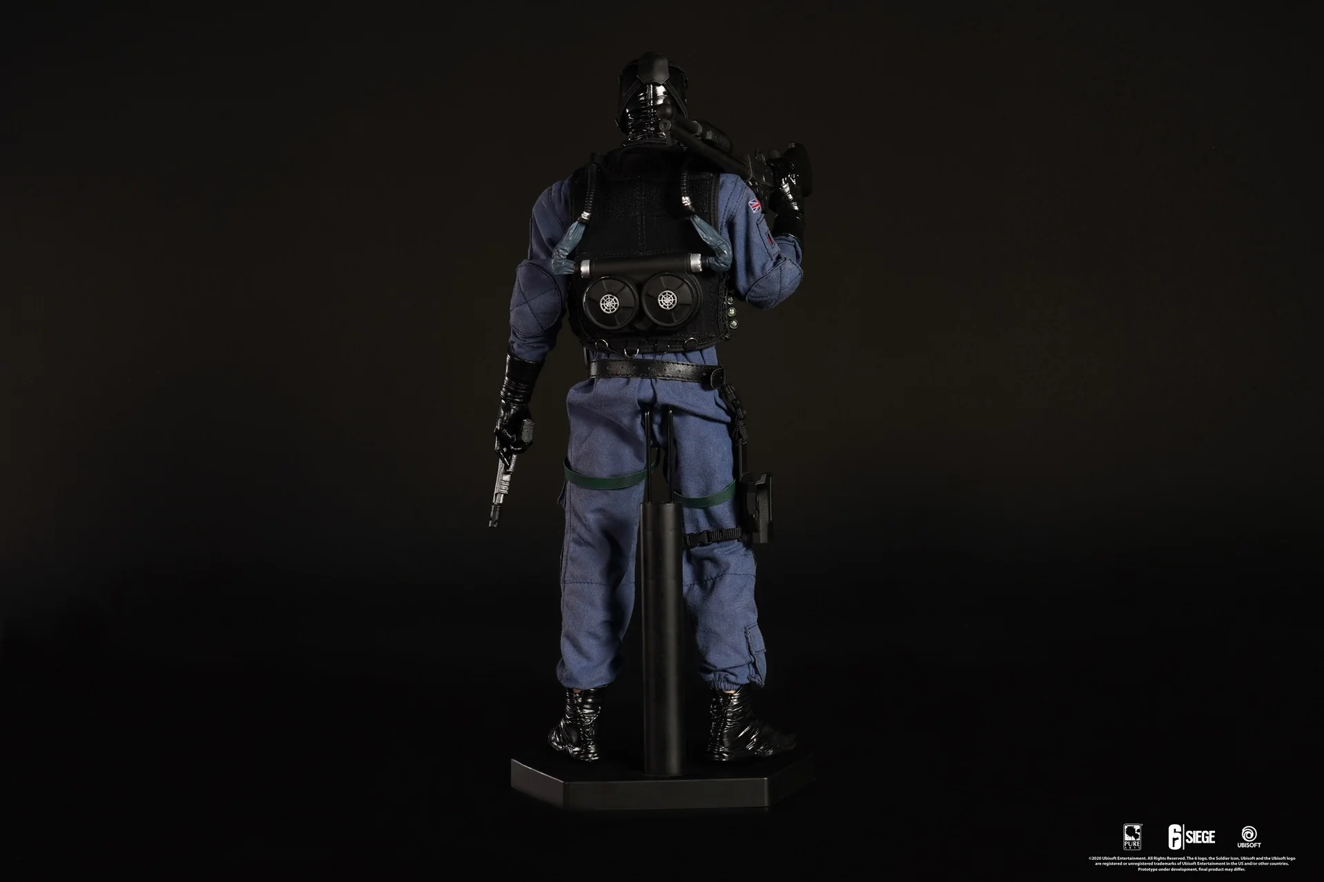 PureArts - 1:6 Articulated Figures - Rainbow Six Siege - Smoke Figurine 30cm - flash vidéo