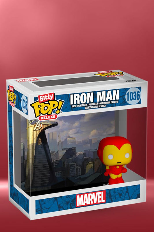 Funko Bitty Pop! Deluxe: Iron Man (Avenger Tower)