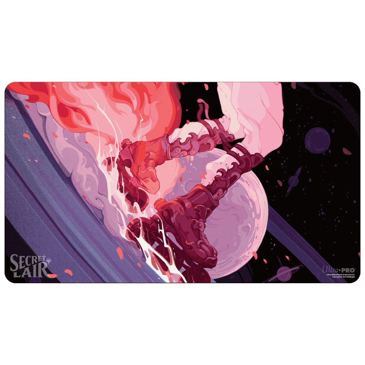 Ultra Pro - Magic: The Gathering - Secret Lair - Tapis de jeu À travers le vortex V2 (60 x 34 cm) - flash vidéo
