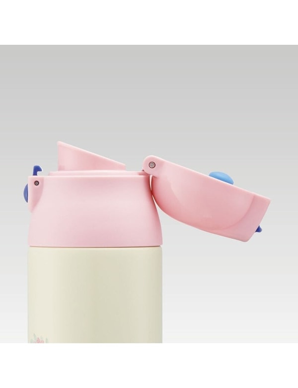 Ghibli - Kiki la petite sorcière - Bouteille Thermos Jiji Guirlande de fleurs 500ml - flash vidéo