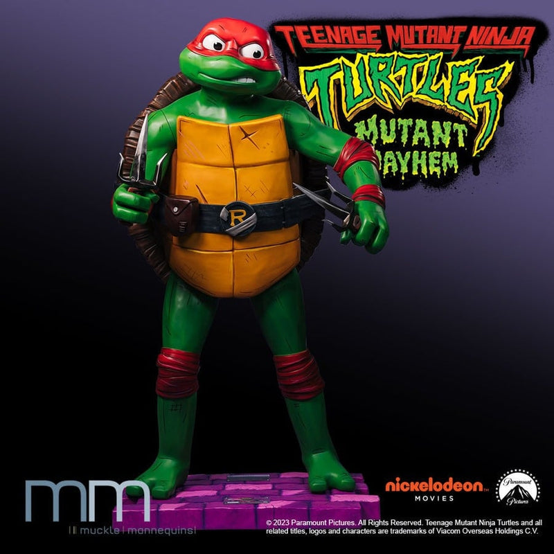 Ninja Turtles: Teenage Years - Statue taille réelle Raphael (Base incluse)