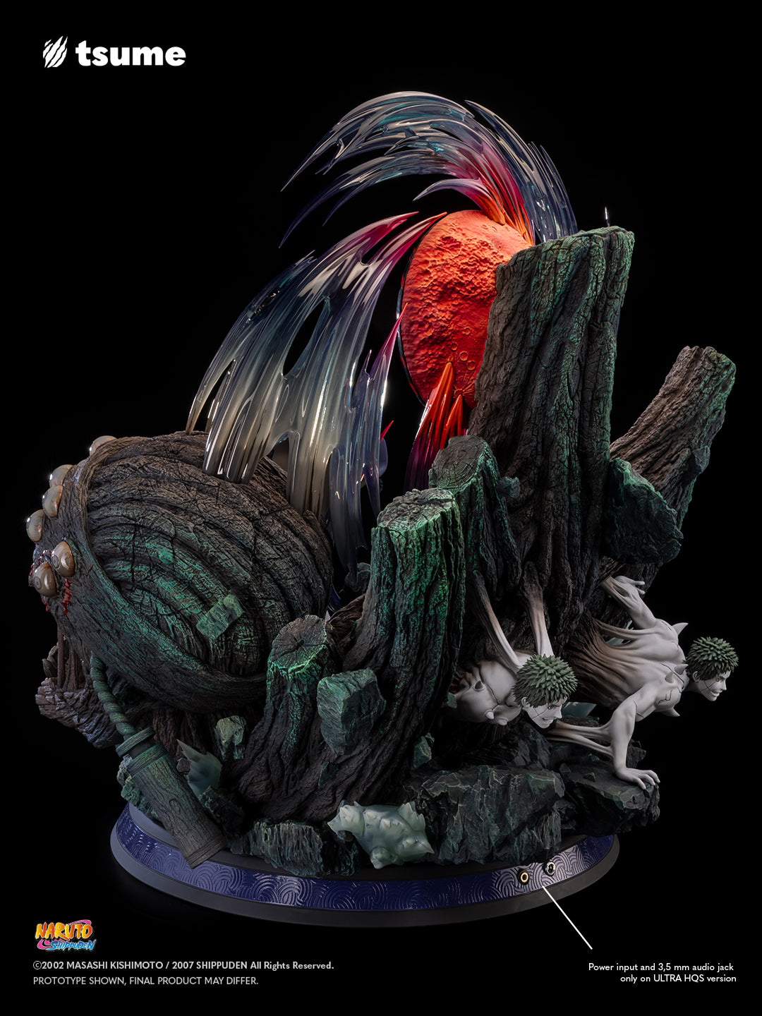 Tsume Art - HQS Dioramax 1/6 - Naruto Shippuden - Obito Uchiwa Statue 54cm