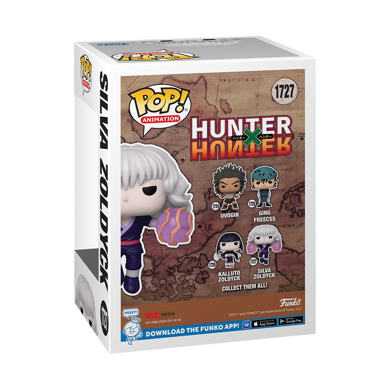Funko Pop! Animation: Hunter x Hunter - Silva Zoldyck - flash vidéo