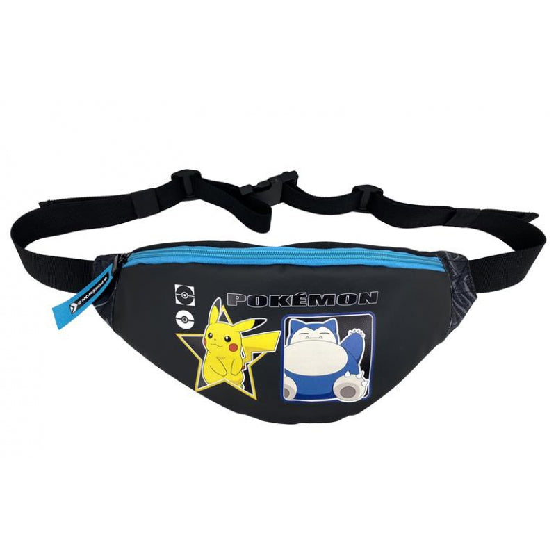Pokémon - Sac banane "Pikachu et Ronflex"