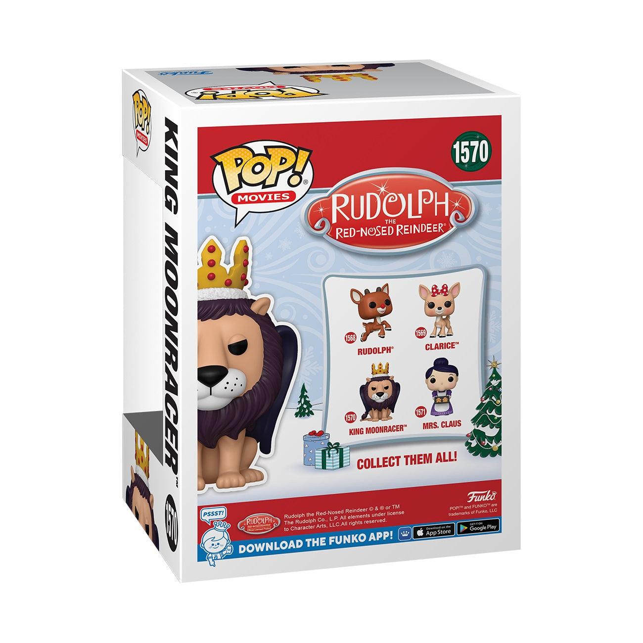 Funko Pop! Movies: Rudolph - King Moonrace - flash vidéo