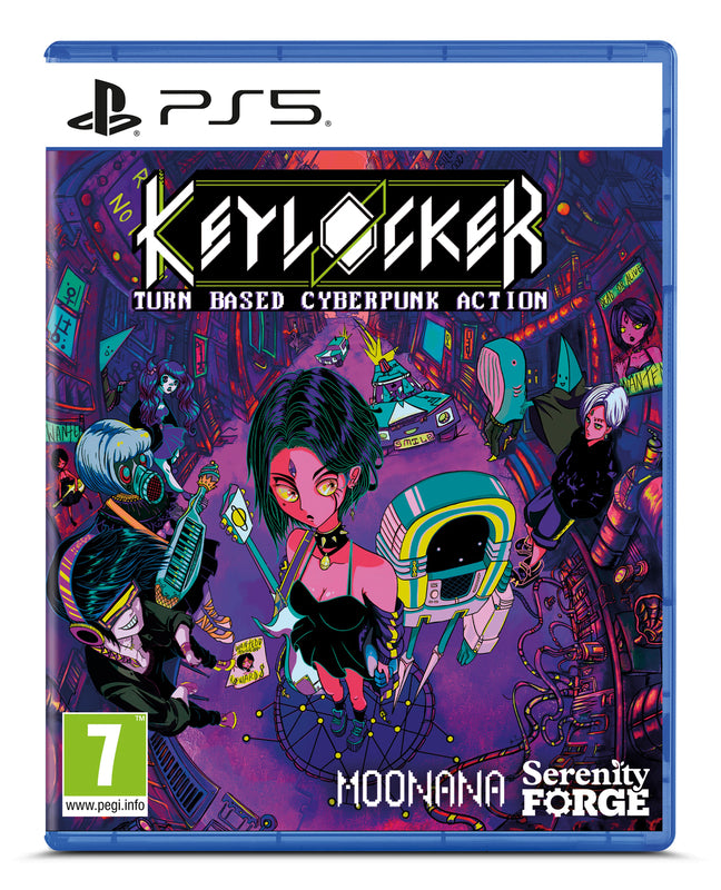 Keylocker: Turn Based Cyberpunk Action