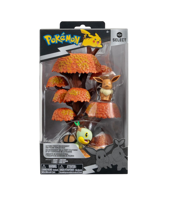 Pokémon - Select - Pack Forêt d'automne Evoli et Tortipouss