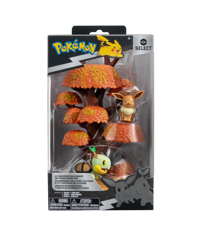 Pokémon - Select - Pack Forêt d'automne Evoli et Tortipouss