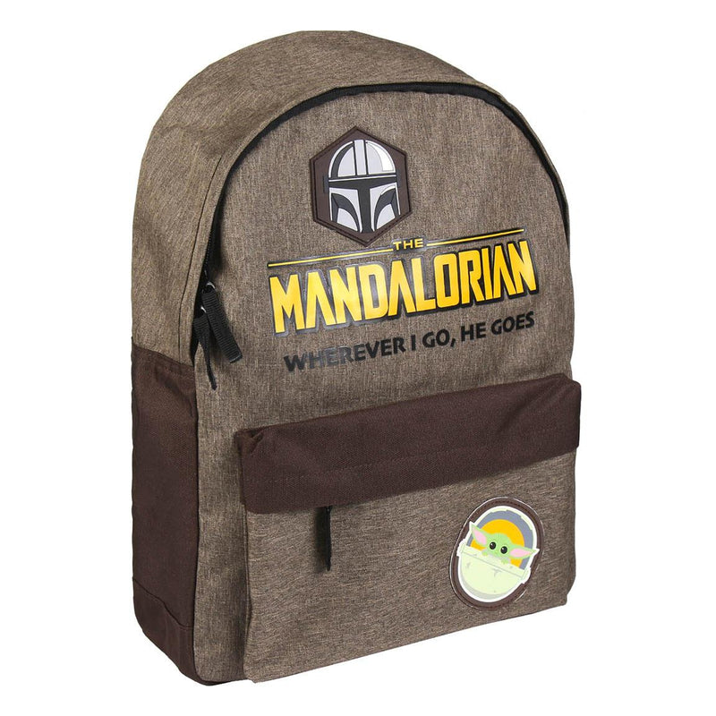 Star Wars: The Mandalorian - Sac à dos "Où que j'aille, il me suit"